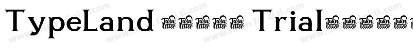TypeLand 康熙字典體 Trial字体转换